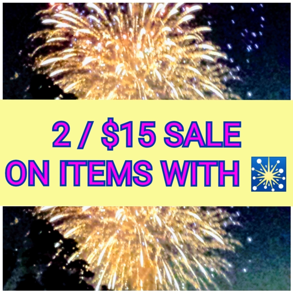 🎇 2 / $15!🎇 Bundle with another 🎇 item